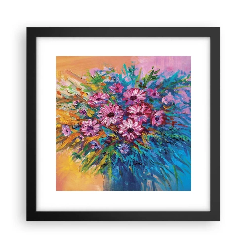 Plakat w czarnej ramie - Energia życia - 30x30 cm