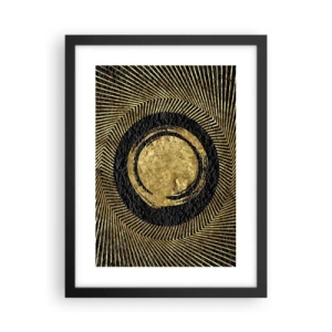 Plakat w czarnej ramie - Kompozycja glamour - 30x40 cm