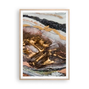 Plakat w ramie jasny dąb - Żywioł ziemi - 70x100 cm