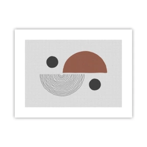 Plakat - Doskonałość koła - 40x30 cm