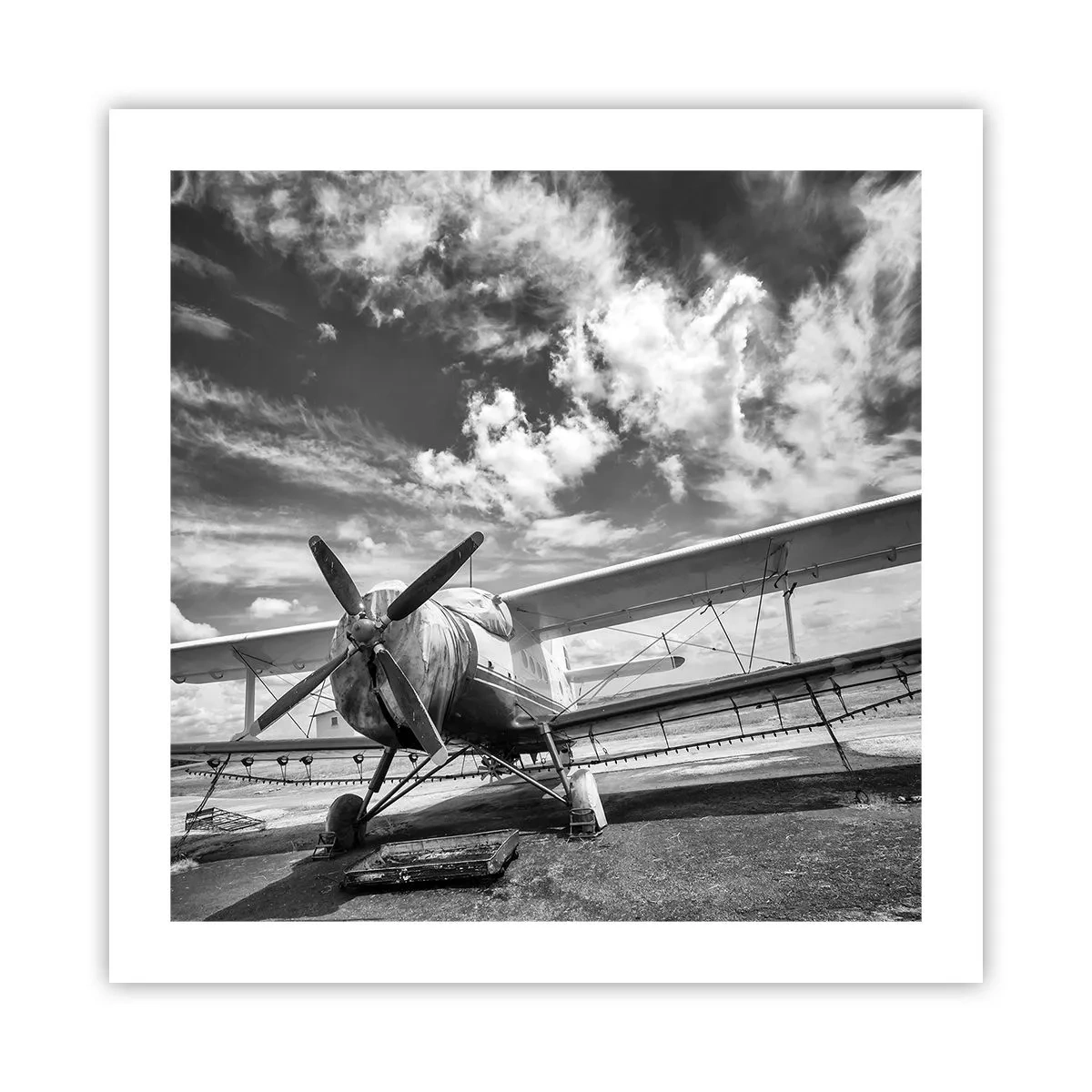 Plakat - Nie mogę się doczekać! - 50x50 cm