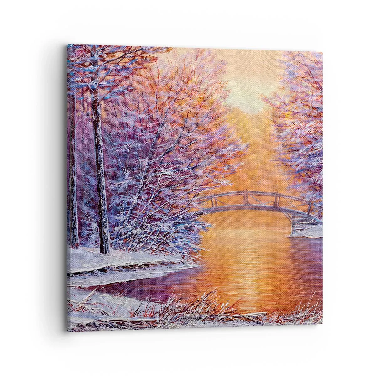 Obraz na płótnie - Spotkajmy się tu - 70x70 cm