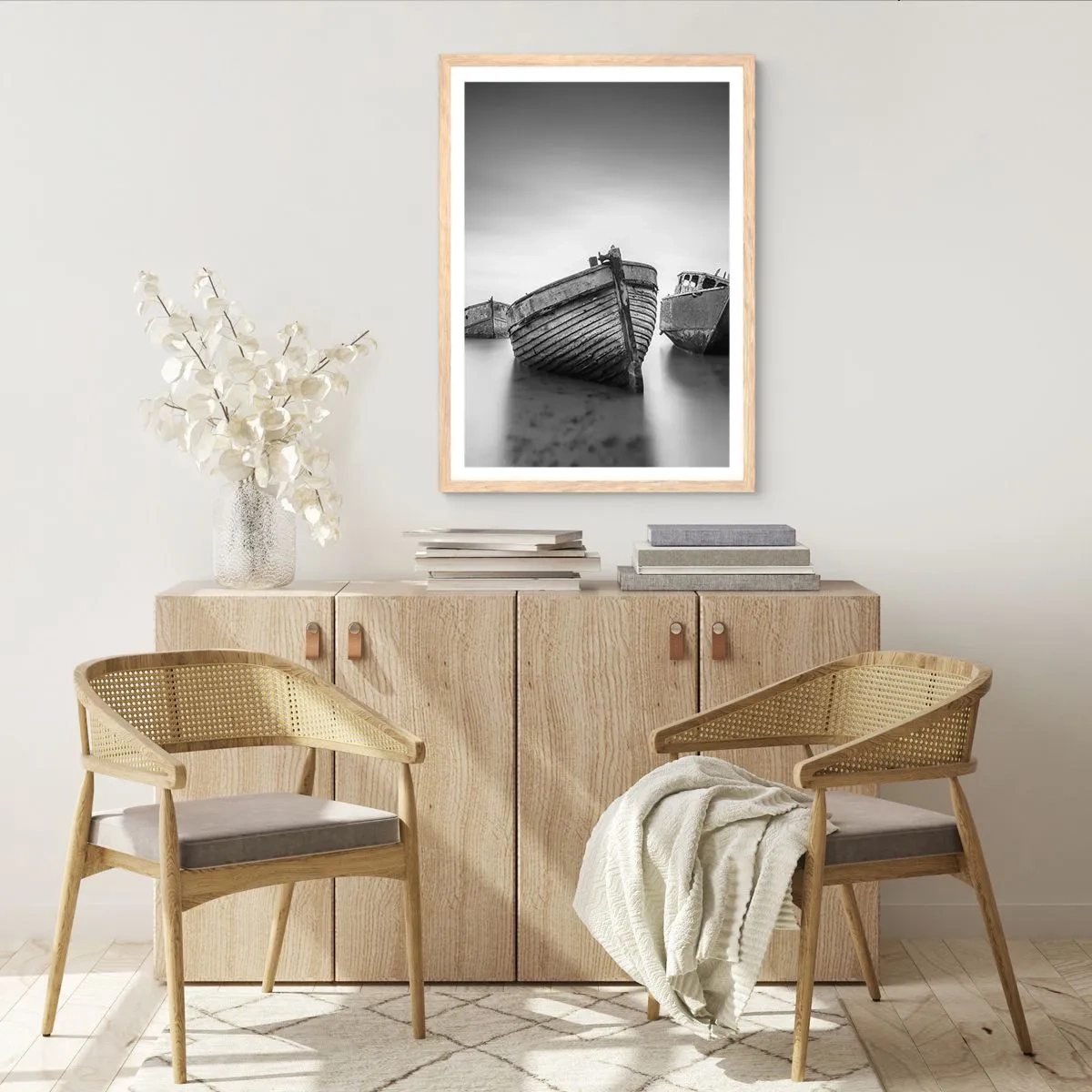 Plakat w ramie jasny dąb - Już tylko wspomnienia… - 40x50 cm