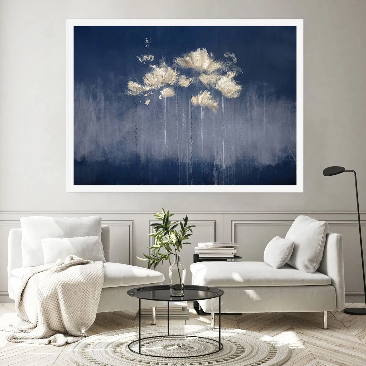 Plakat - Jak płatki na wietrze - 70x50 cm