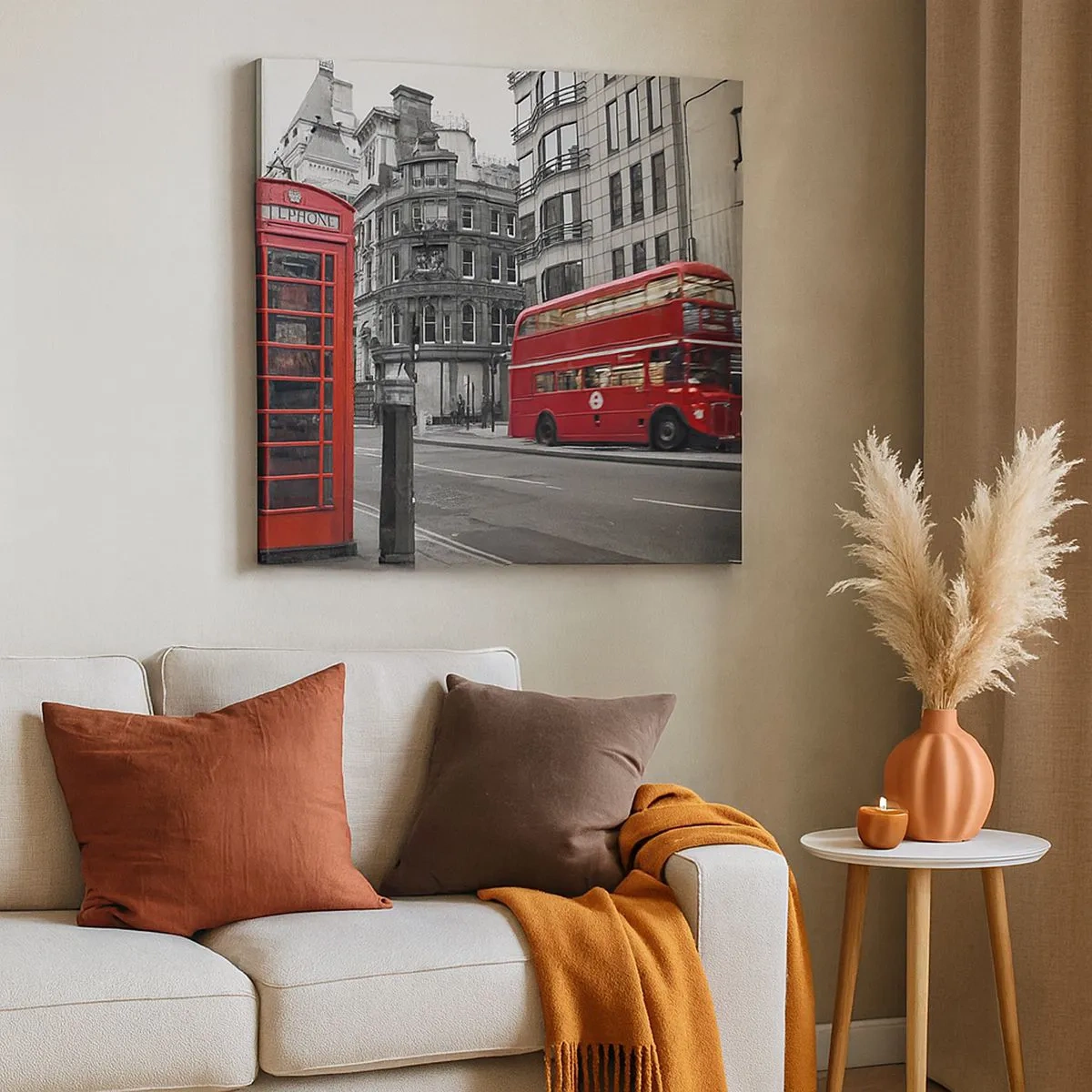 Obraz na płótnie - Najczerwieńsze w Europie - 30x30 cm