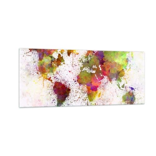 Obraz na szkle - Jakoś tak samo wyszło - 100x40 cm