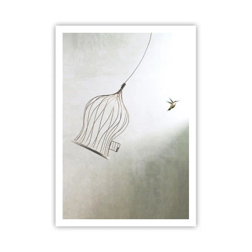 Plakat - W swoim żywiole - 70x100 cm