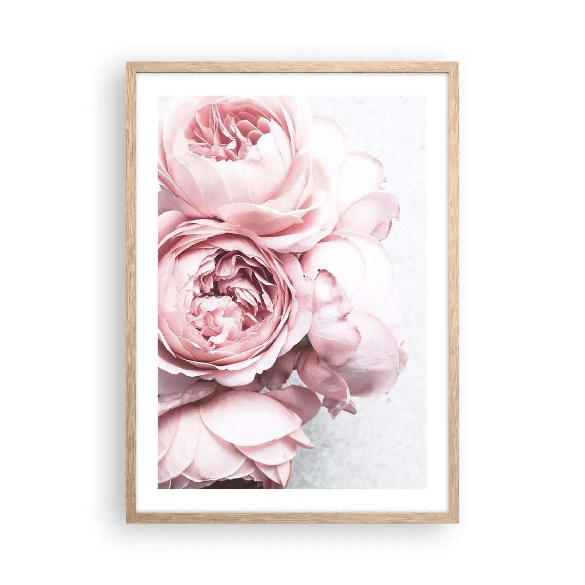 Plakat w ramie jasny dąb - Dla romantyków - 50x70 cm