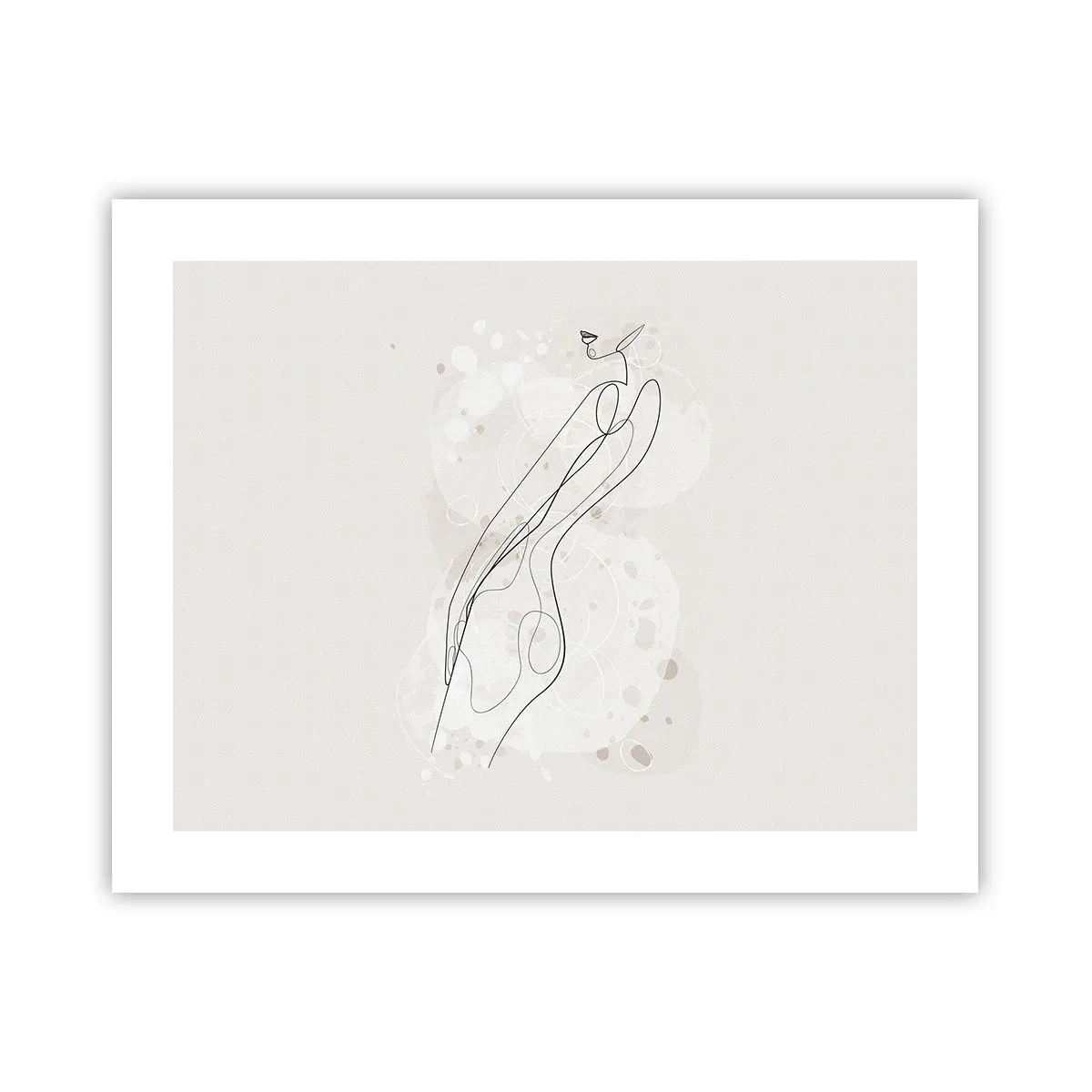 Plakat - Pobłądzić spojrzeniem - 50x40 cm