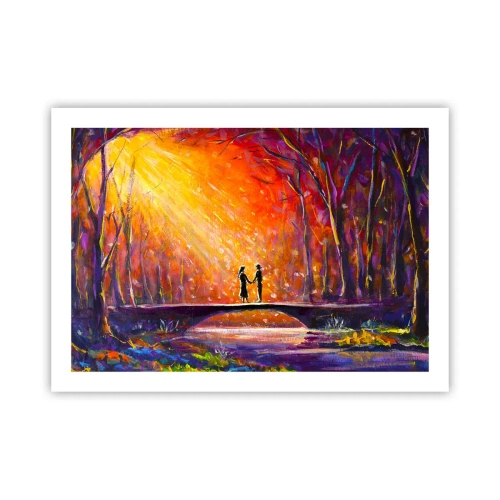 Plakat - Niebo ich też kocha - 70x50 cm