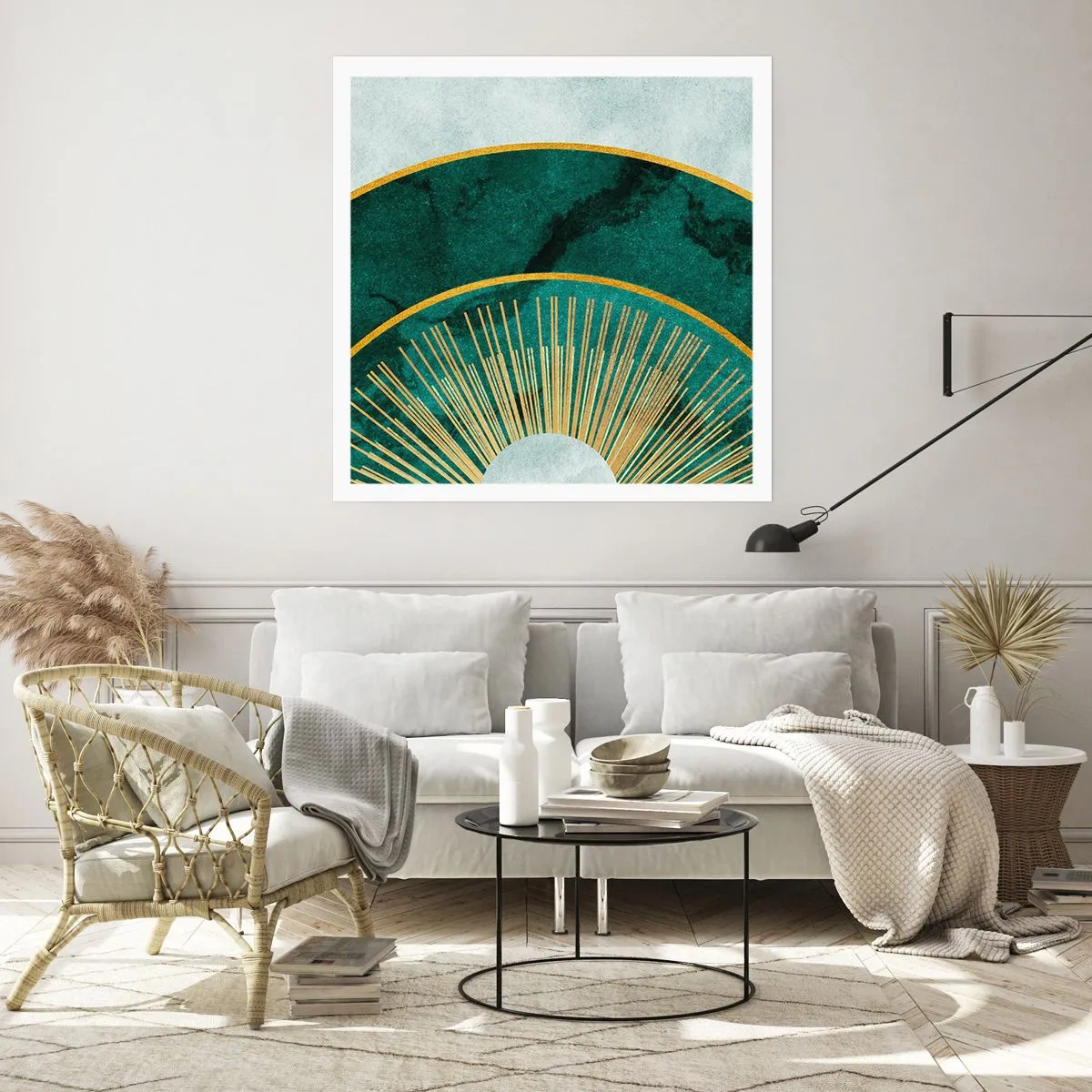 Plakat - Inny układ słoneczny - 60x60 cm
