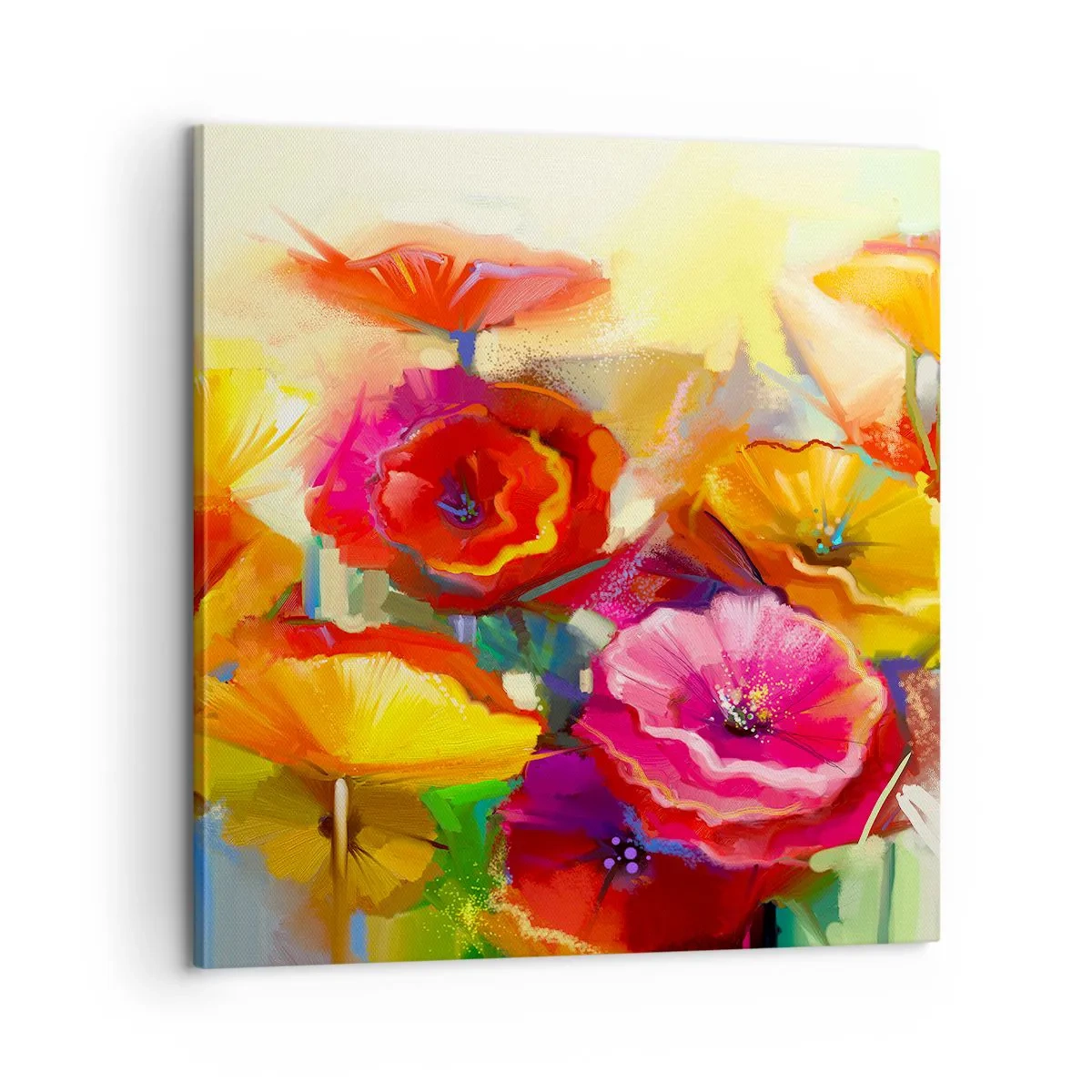 Obraz na płótnie - Nie tylko czerwone - 60x60 cm