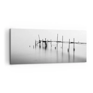 Obraz na płótnie - A jeśli świata nie ma? - 100x40 cm