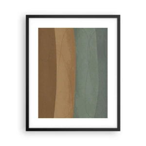 Plakat w czarnej ramie - Kompozycja horyzontalna - 40x50 cm