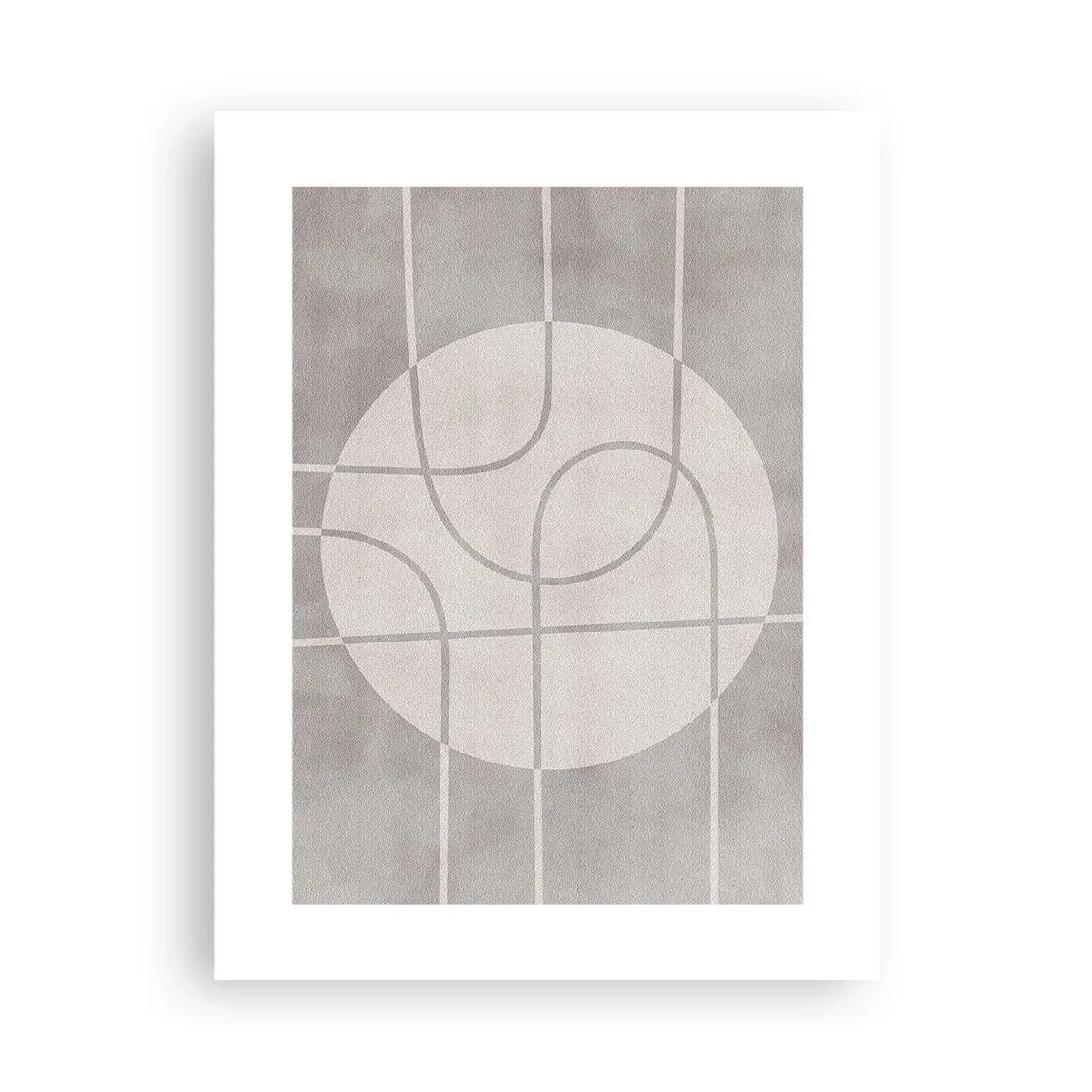 Plakat - Koliście i na wprost - 30x40 cm