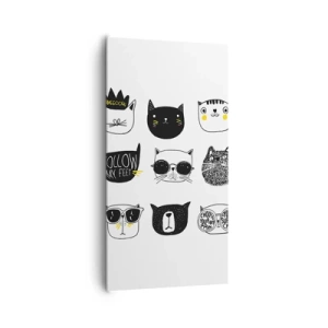 Obraz na płótnie - Każdy inny - 65x120 cm