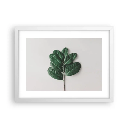 Plakat w białej ramie - Rysunek samej natury - 40x30 cm