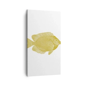Obraz na płótnie - Ryba i tyle - 45x80 cm