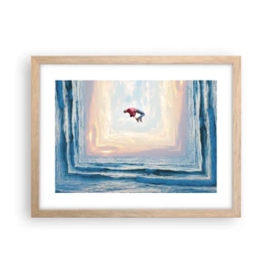 Plakat w ramie jasny dąb - Do innego wymiaru - 40x30 cm