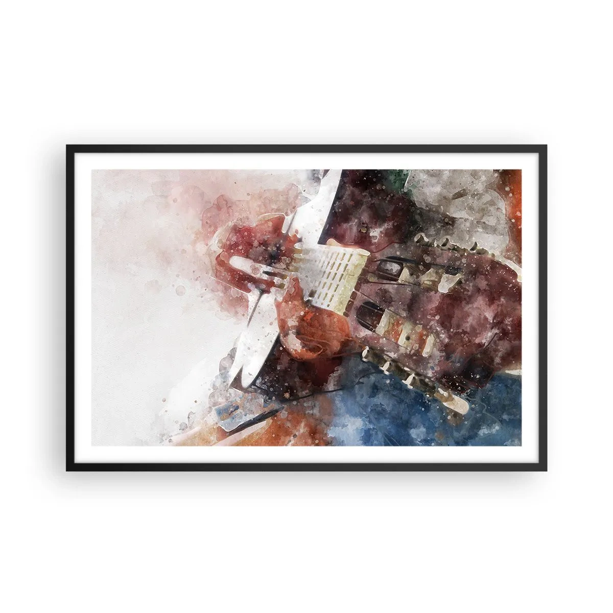 Plakat w czarnej ramie - I co o tym myślisz? - 91x61 cm