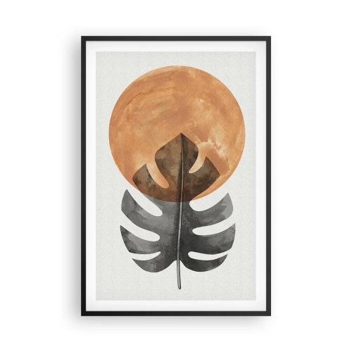 Plakat w czarnej ramie - Zawsze słońce - 61x91 cm