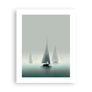 Plakat - Zbudowane z mgły - 40x50 cm