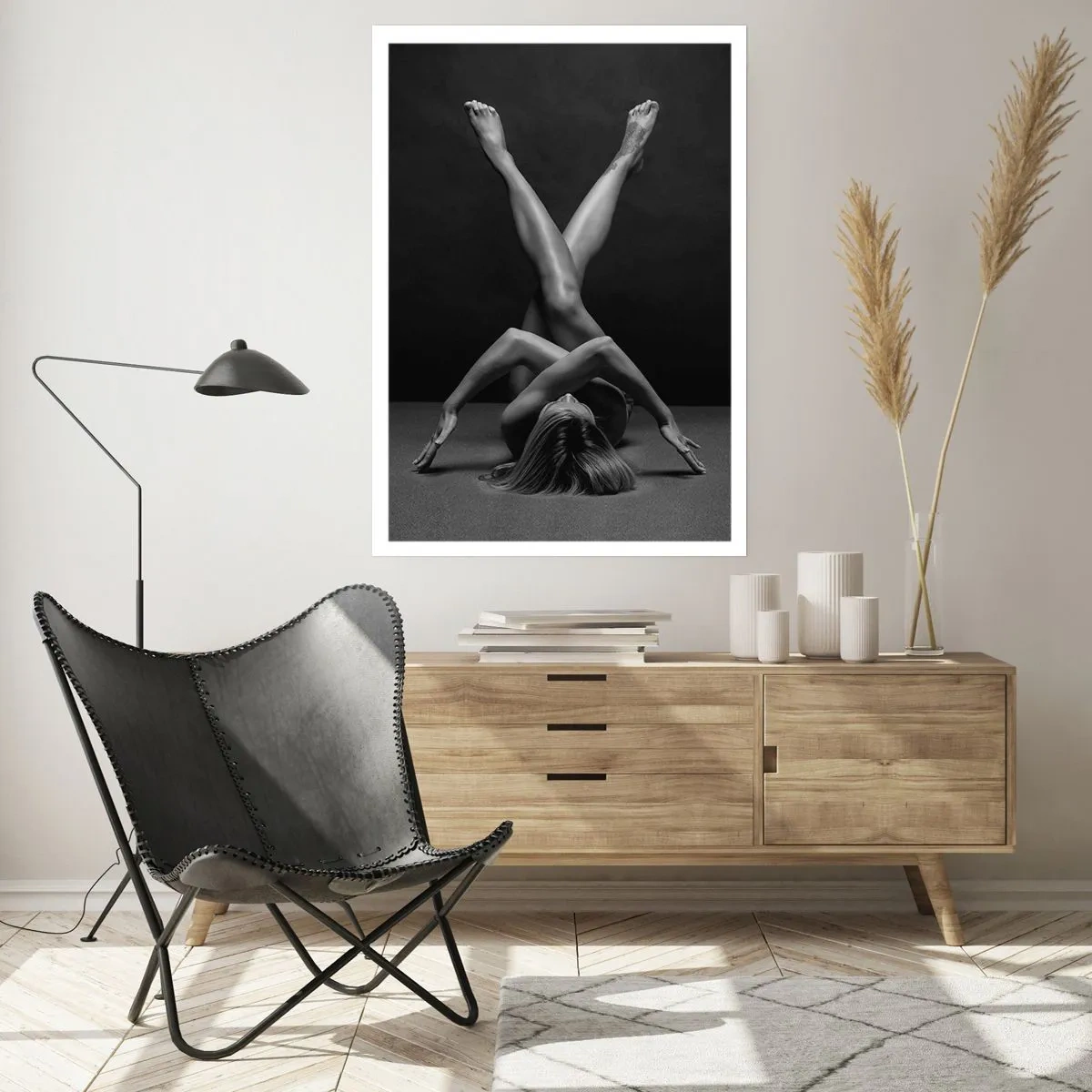 Plakat - Geometria nagości - 61x91 cm