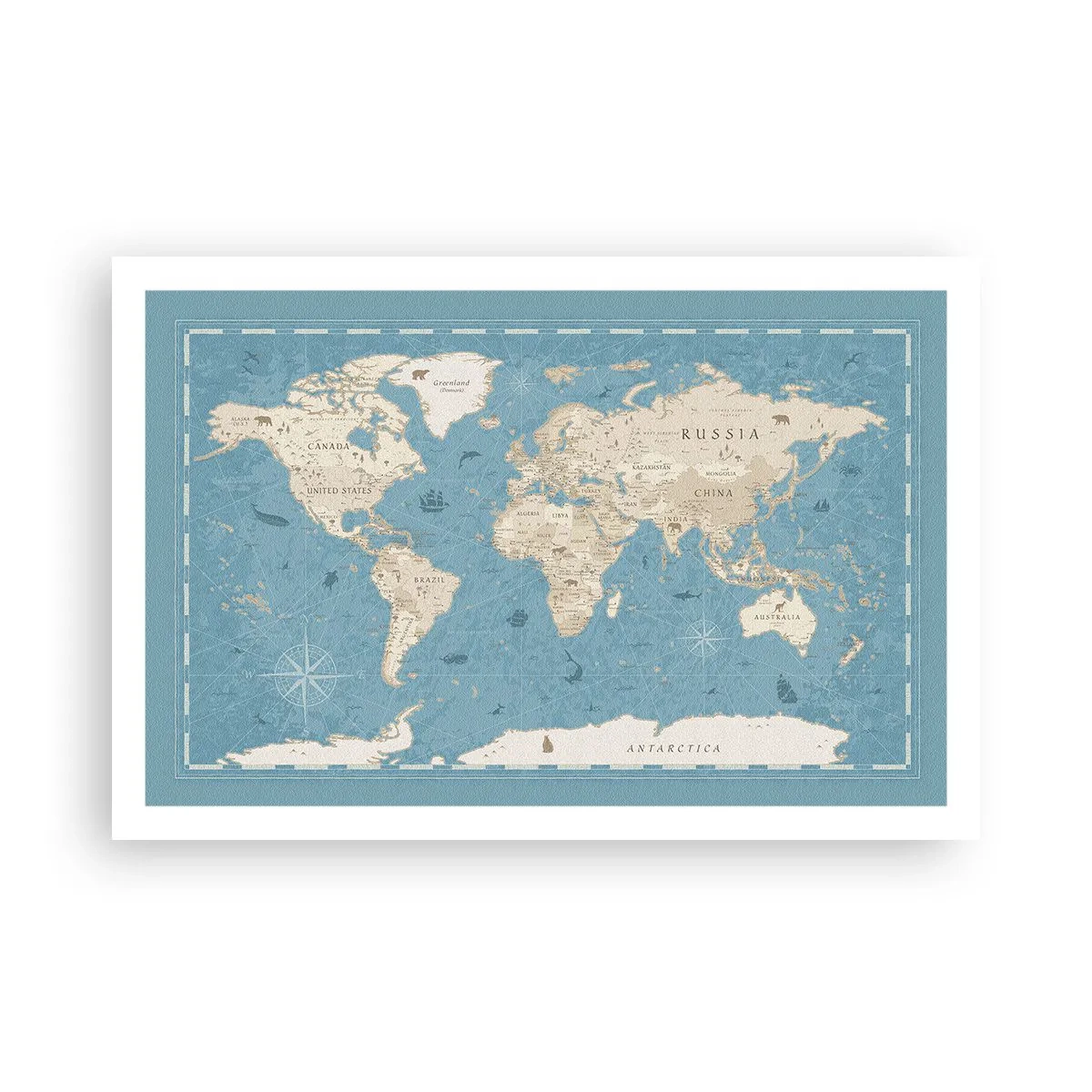 Plakat - Świat w zasięgu ręki - 91x61 cm