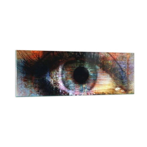 Obraz na szkle - Można zajrzec w duszę - 90x30 cm