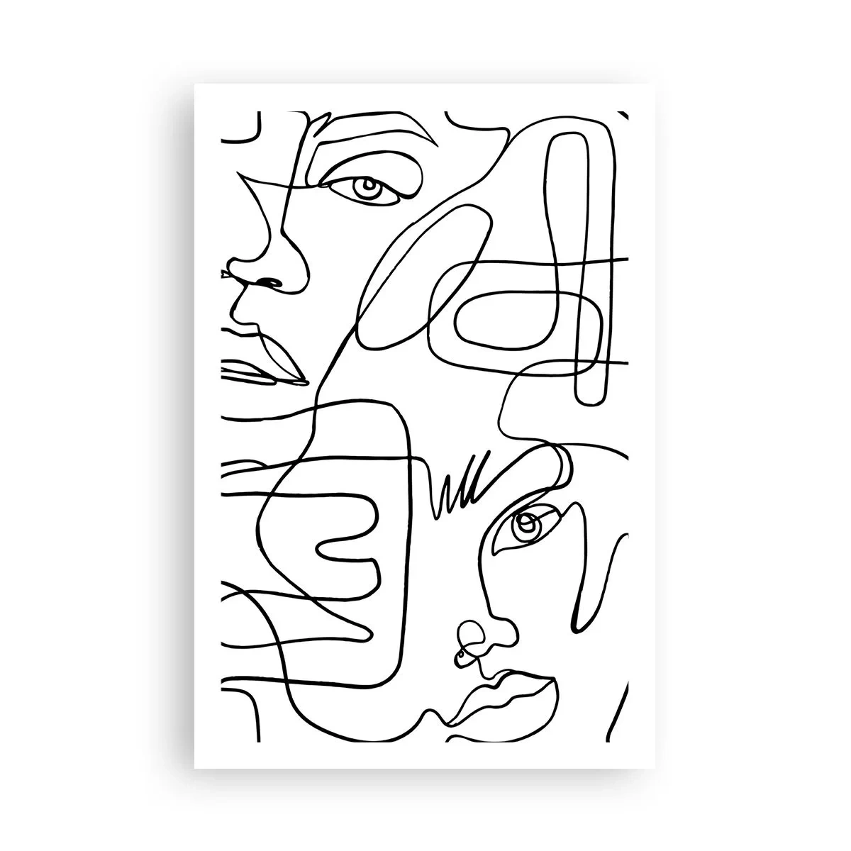 Plakat - W splątanych emocjach - 61x91 cm