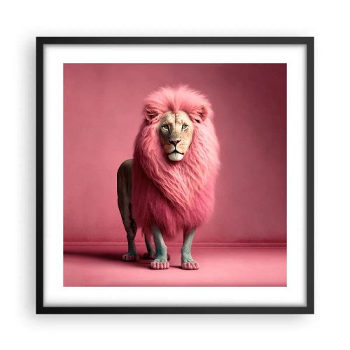 Plakat w czarnej ramie - I już się nie boisz - 50x50 cm