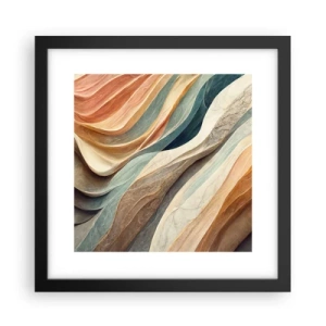 Plakat w czarnej ramie - Chwila przed zmianą - 30x30 cm