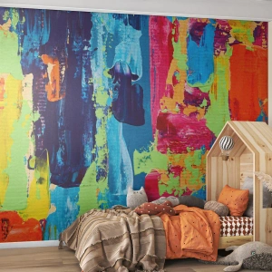 Fototapeta na wymiar Premium Canvas - Życie jest piękne! - Abstrakcja, Grafika, Sztuka