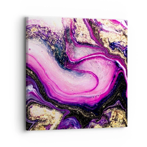 Obraz na płótnie - Chwila za kulisami - 30x30 cm