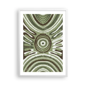 Plakat w białej ramie - Eksplozja emocji - 50x70 cm