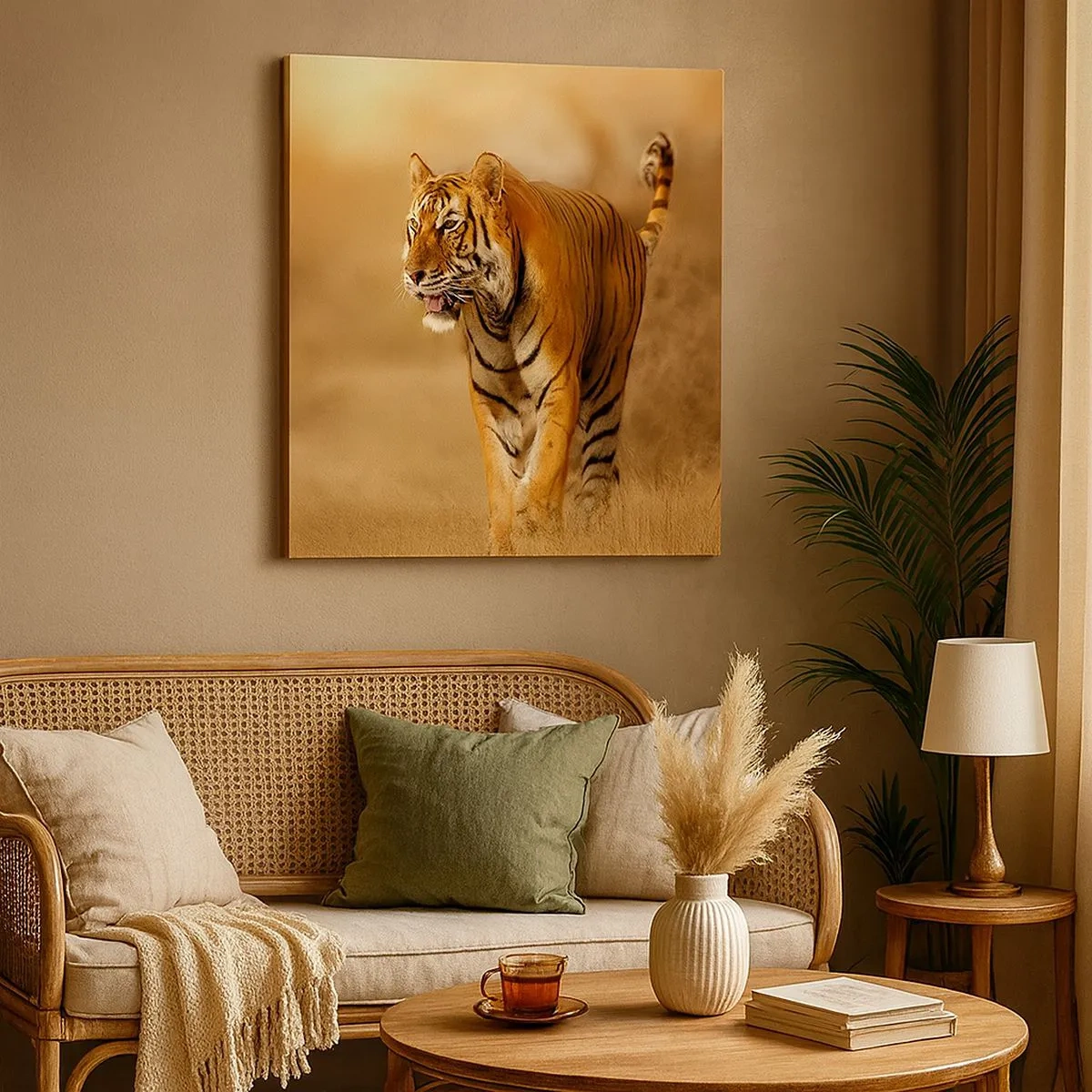 Obraz na płótnie - Przed atakiem - 30x30 cm