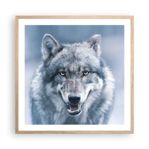 Plakat w ramie jasny dąb - Podejmiesz wyzwanie? - 60x60 cm