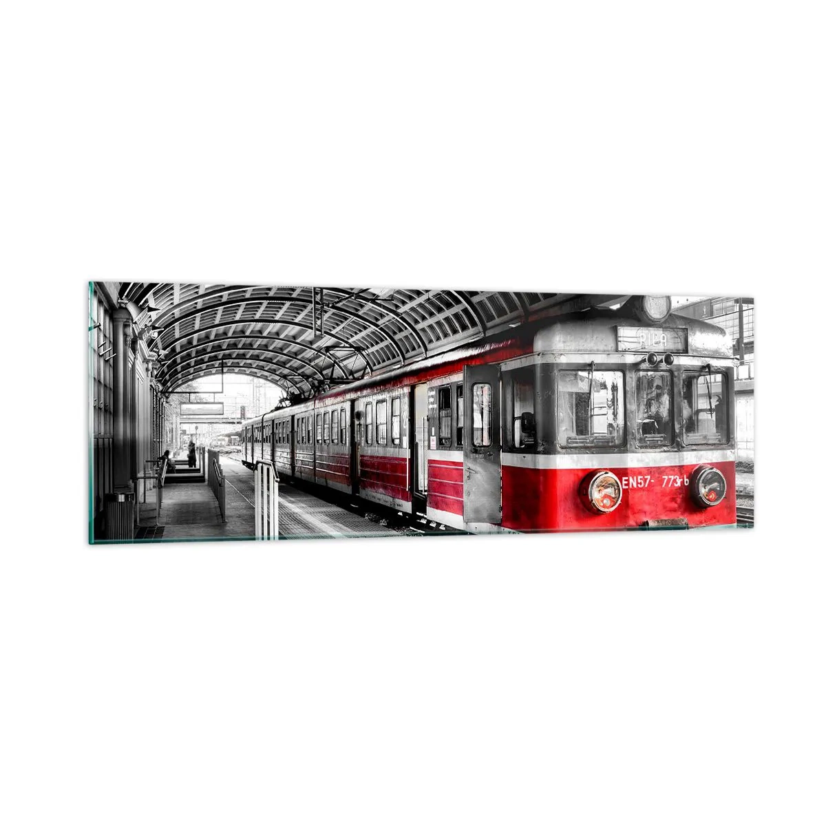 Obraz na szkle - Może to podróż życia? - 90x30 cm