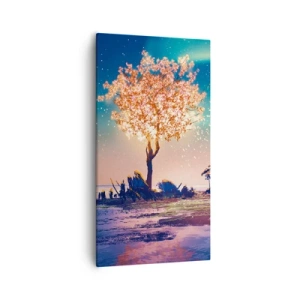 Obraz na płótnie - Natura nie przemija - 55x100 cm