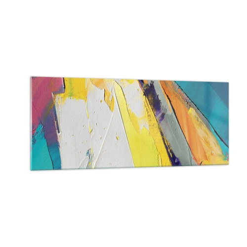 Obraz na szkle - Anatomia światła - 100x40 cm