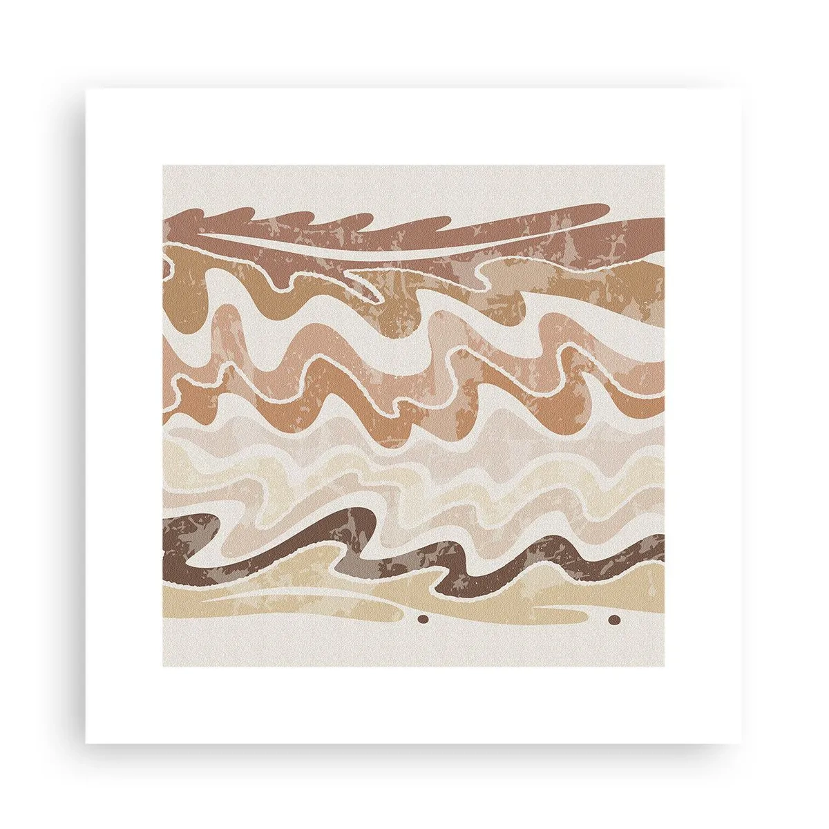 Plakat - Dobra energia – dobre emocje - 30x30 cm