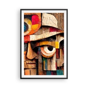 Plakat w czarnej ramie - Widzę cię… - 61x91 cm