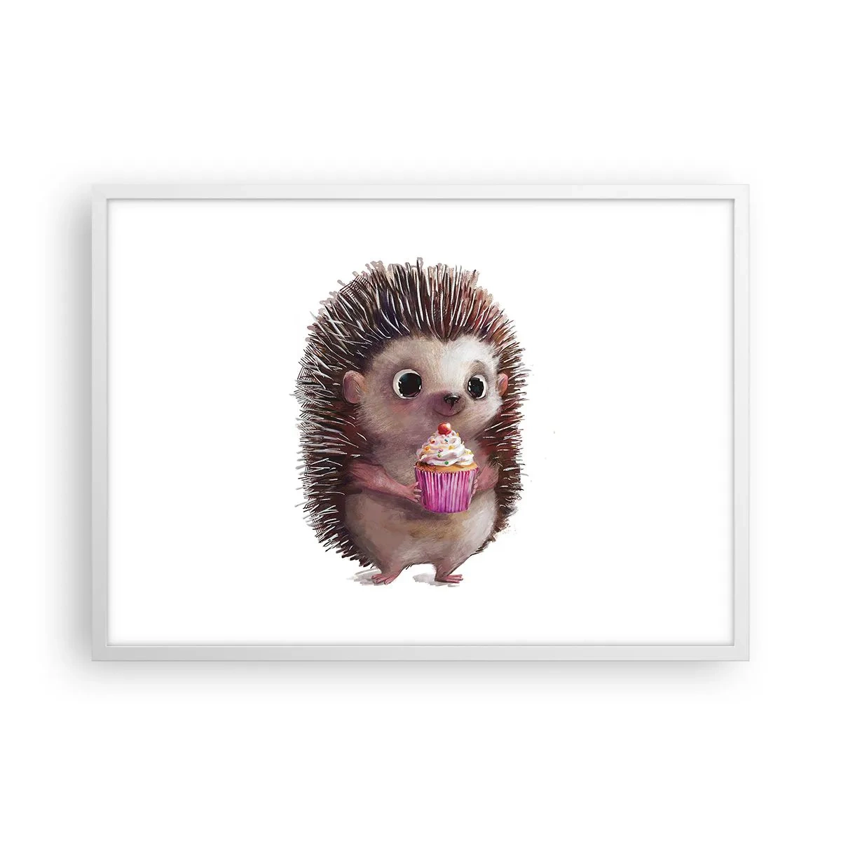 Plakat w białej ramie - Święto jest co dzień - 70x50 cm