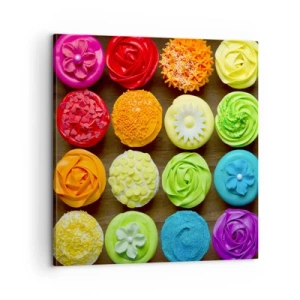 Obraz na płótnie - Każde inne - wszystkie pyszne - 60x60 cm