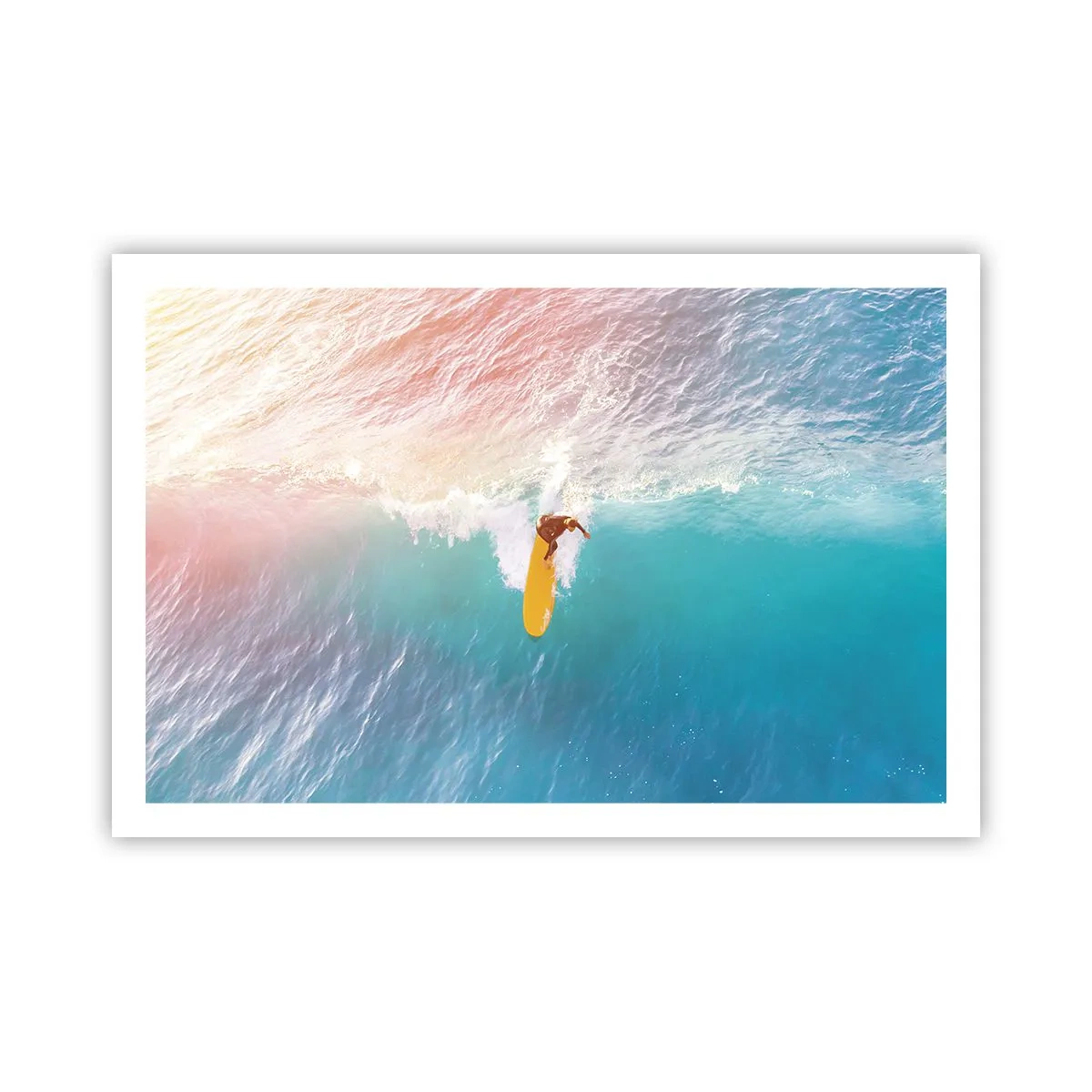 Plakat - Oceaniczny jeździec - 91x61 cm