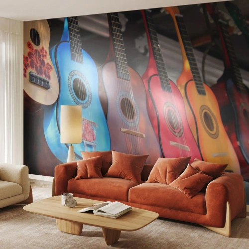 Fototapeta Samoprzylepna Deluxe Sticker - Latynoskie klimaty - Muzyka, Gitara, Instrument Muzyczny - 250x175 cm