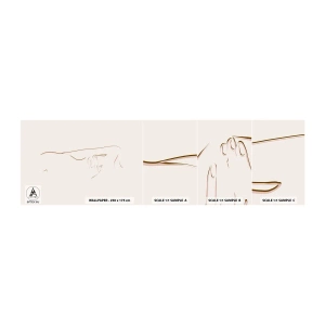 Fototapeta Próbka Standard Eco - Kształt pragnienia - Abstrakcja, Grafika, Sztuka - 100x30 cm