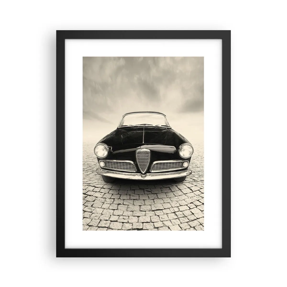 Plakat w czarnej ramie - I jak mnie nie kochać? - 30x40 cm