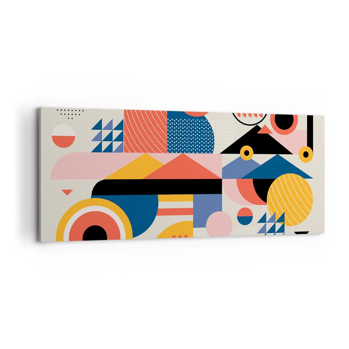 Obraz na płótnie - Kompozycja: pobaw się - 100x40 cm