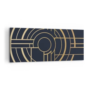 Obraz na płótnie - Obroty rzeczy - 100x40 cm